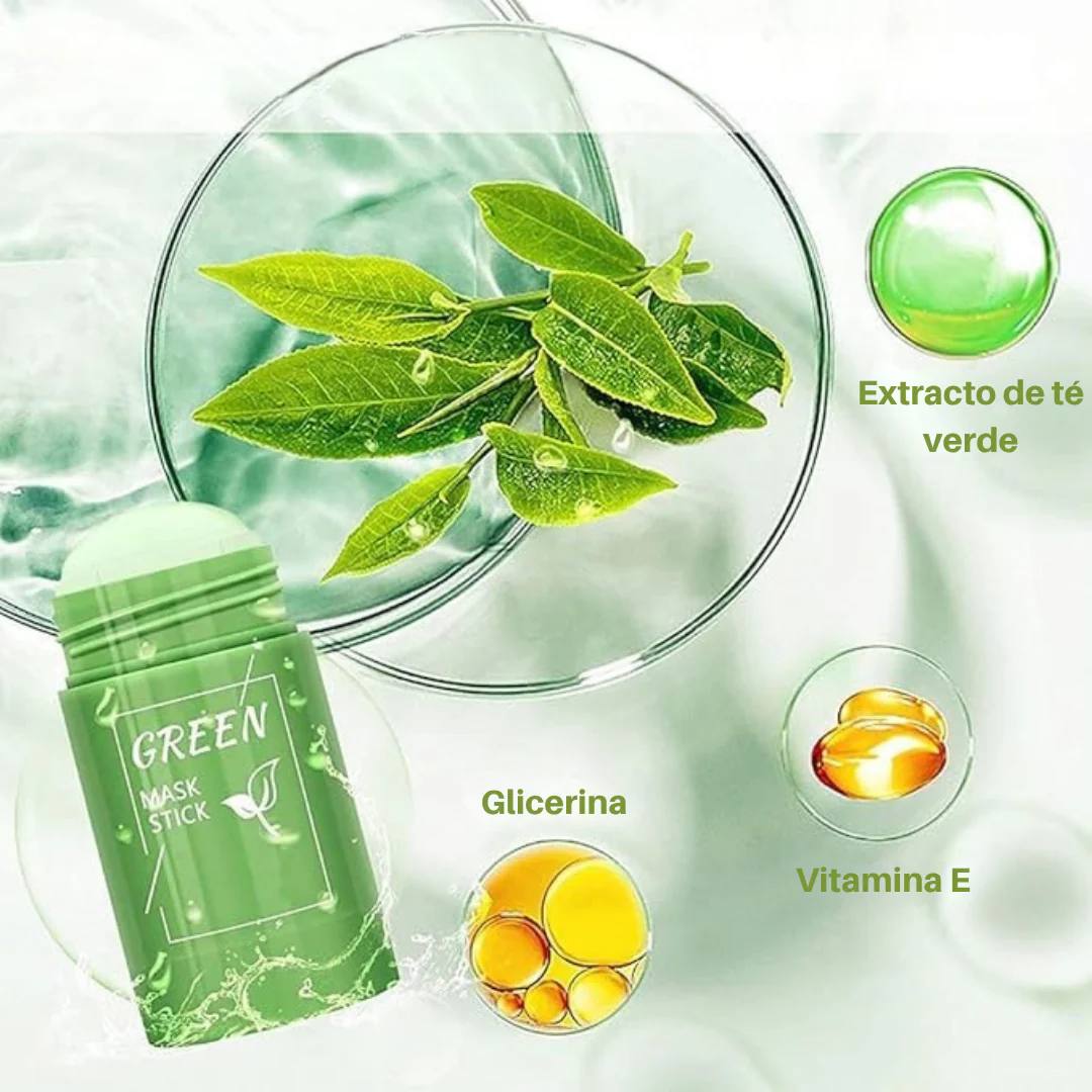 OFERTA 3x1 Mascarilla Té Verde