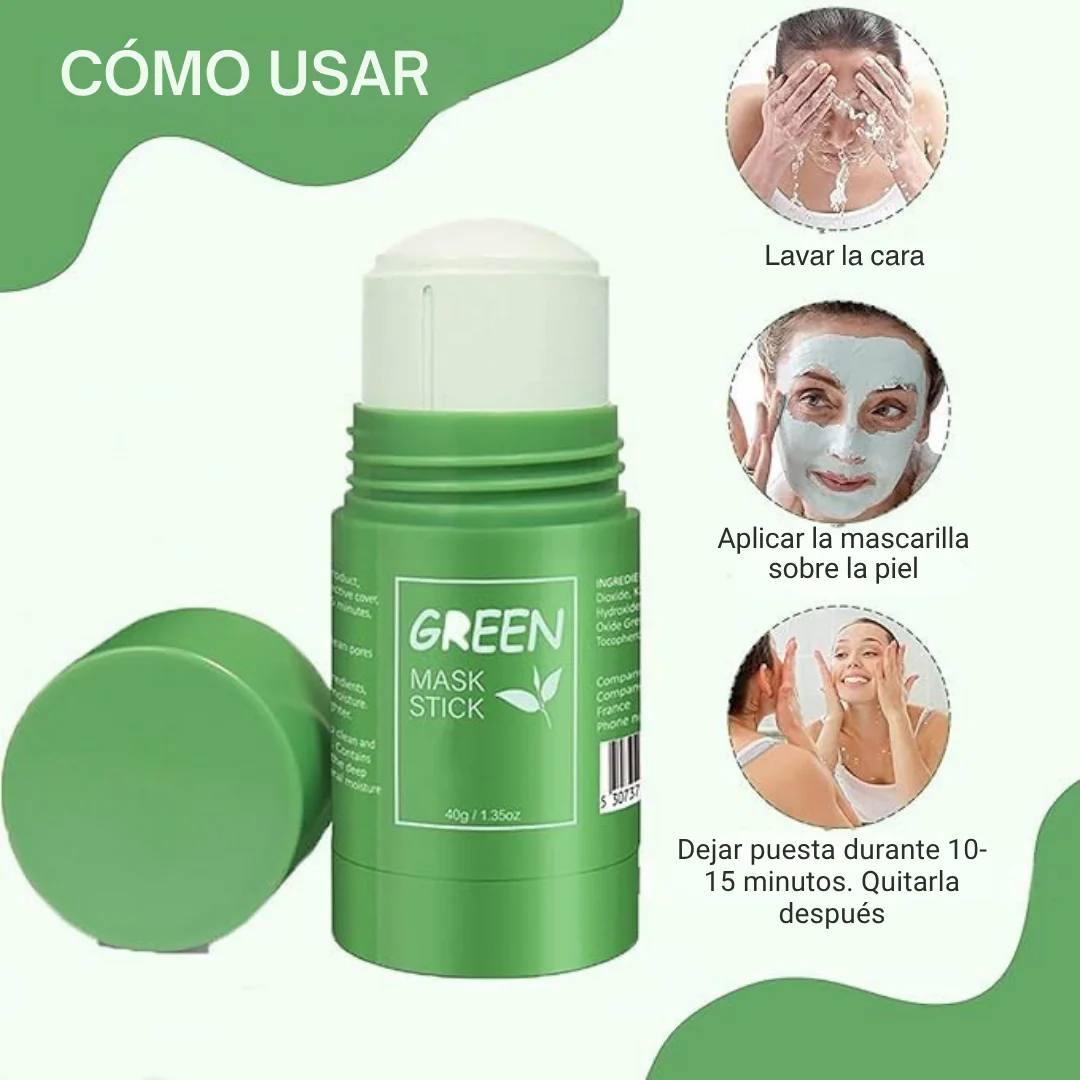 OFERTA 3x1 Mascarilla Té Verde
